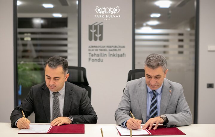 Təhsilin İnkişafı Fondu və “Park Bulvar” AVM arasında əməkdaşlıq müqaviləsi imzalanıb.